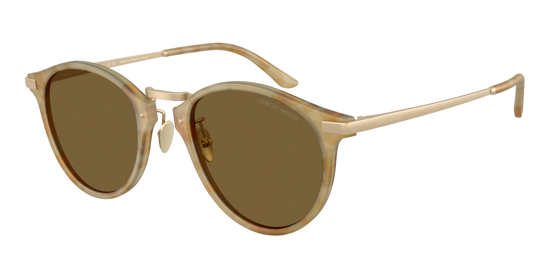 Sunglasses giorgio armani ar8250 630073 beige pantos masculino size 51mm - Main view