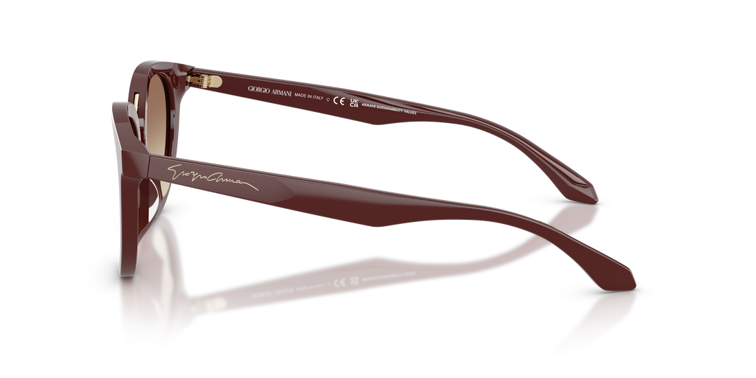 Sunglasses giorgio armani ar8252u 639913 violeta round femenino size 49mm - Detailed view