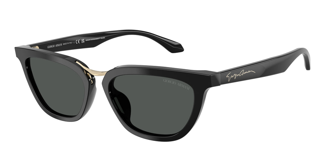 Sunglasses giorgio armani ar8253u 501787 negro butterfly femenino size 54mm - Main view