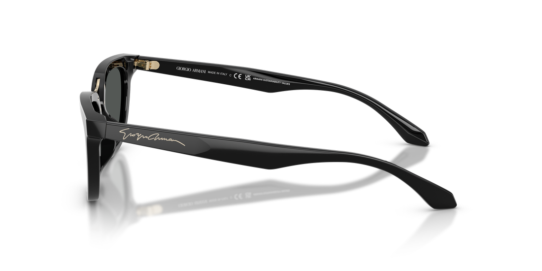 Sunglasses giorgio armani ar8253u 501787 negro butterfly femenino size 54mm - Detailed view