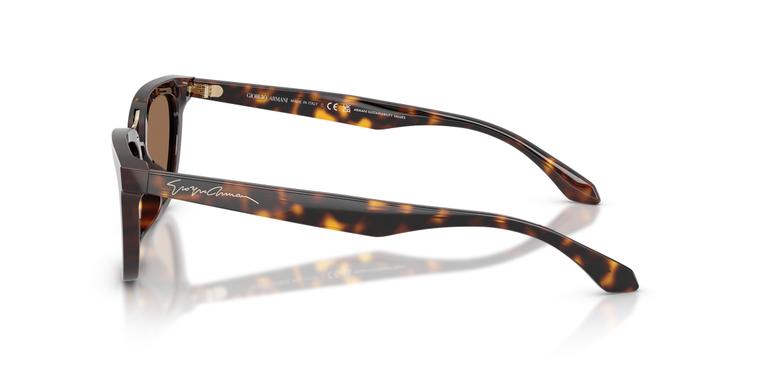 Sonnenbrillen giorgio armani ar8253u 612473 havana butterfly femenino größe 54mm - Detailansicht