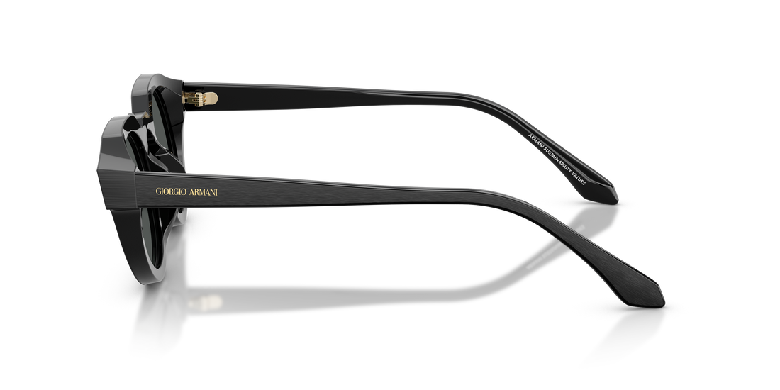 Sonnenbrillen giorgio armani ar8255u 500987 negro round unisex größe 47mm - Detailansicht