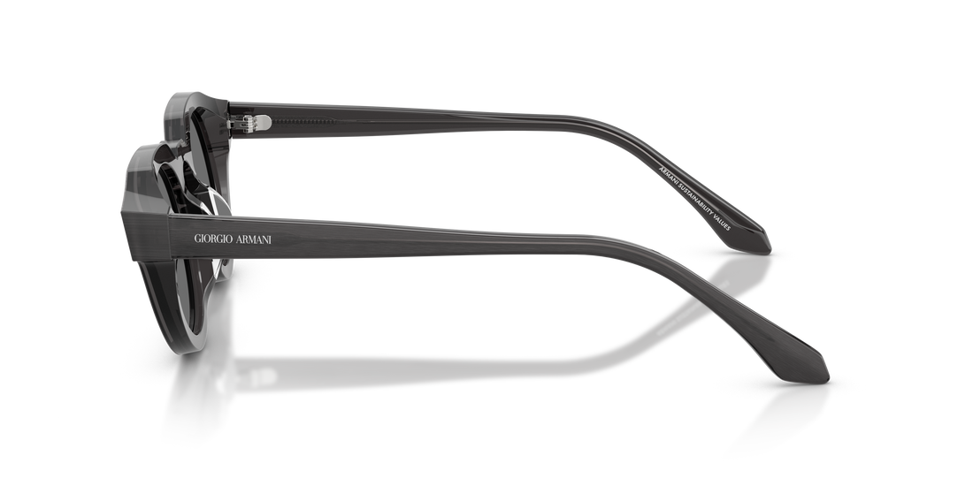 Sonnenbrillen giorgio armani ar8255u 639587 havana round unisex größe 47mm - Detailansicht