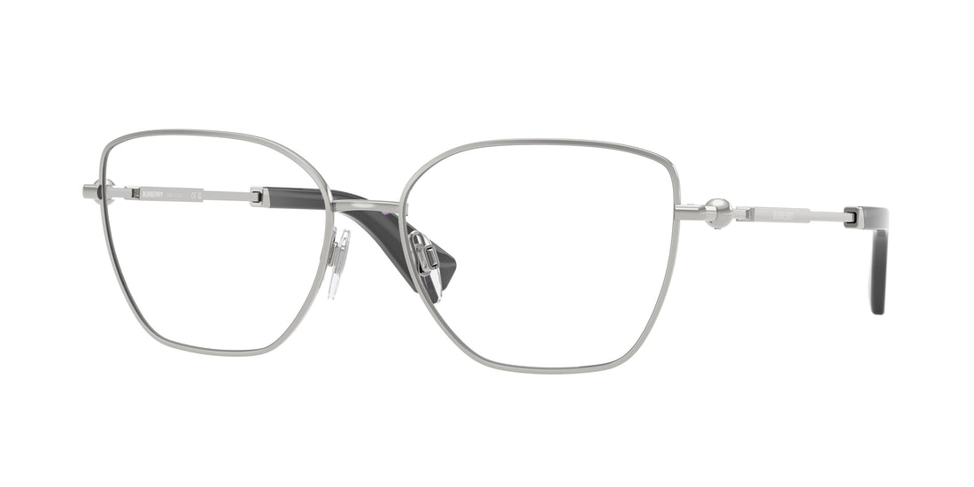 Brillen burberry be1390 1005 plateado cat eye femenino größe 54mm - Hauptansicht