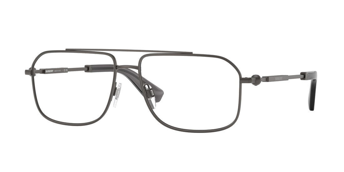 Brillen burberry be1391 1316 gris rectangular masculino größe 58mm - Hauptansicht