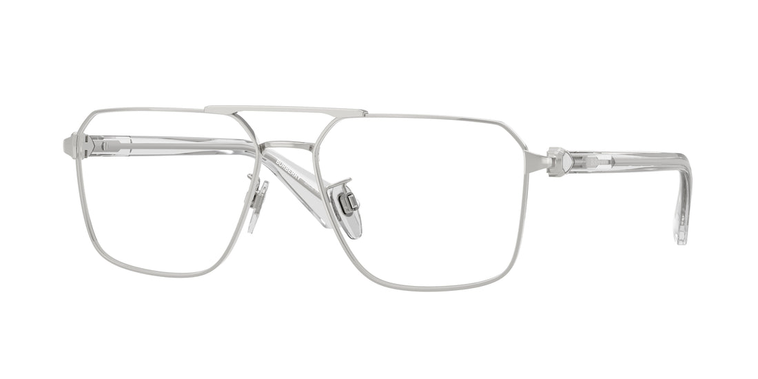 Occhiali da vista burberry be1395d 1005 plateado irregular masculino taglia 56mm - Vista principale