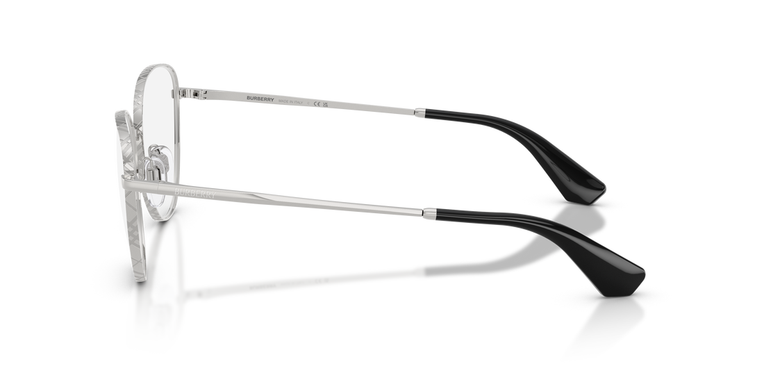 Occhiali da vista burberry be1398 1005 plateado cat eye femenino taglia 56mm - Vista dettagliata