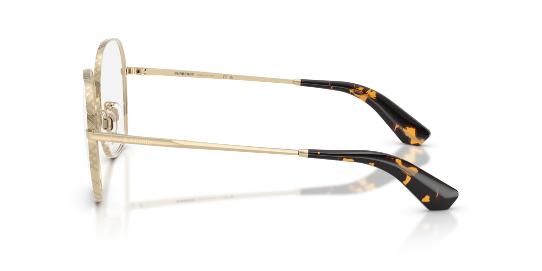 Occhiali da vista burberry be1399 1109 dorado square femenino taglia 55mm - Vista dettagliata