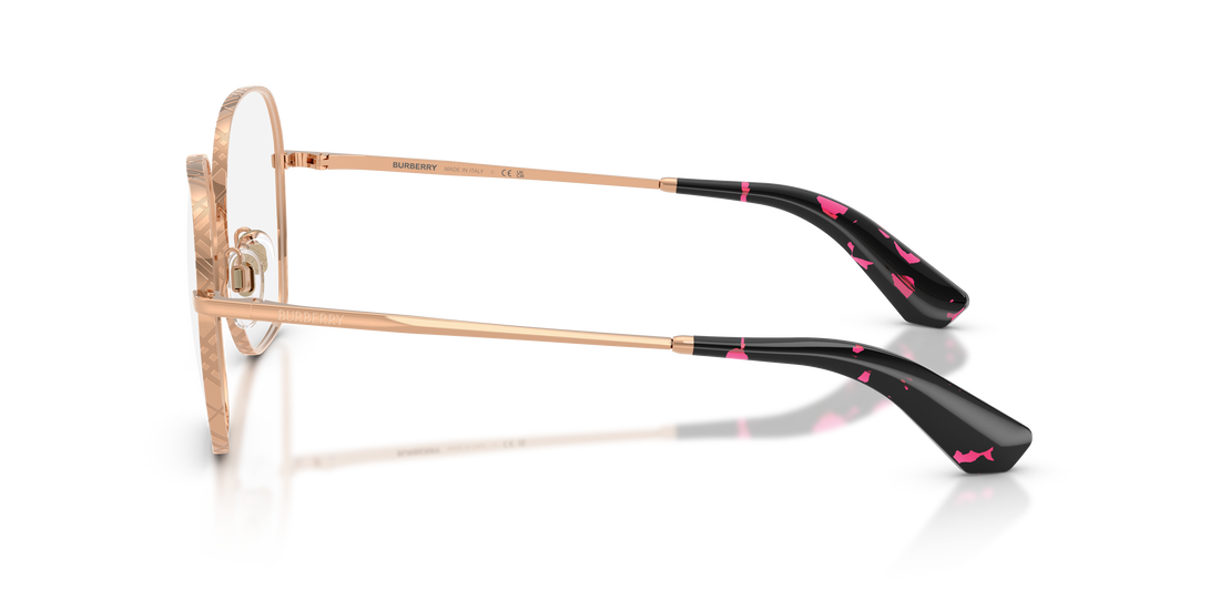 Occhiali da vista burberry be1399 1337 dorado square femenino taglia 53mm - Vista dettagliata