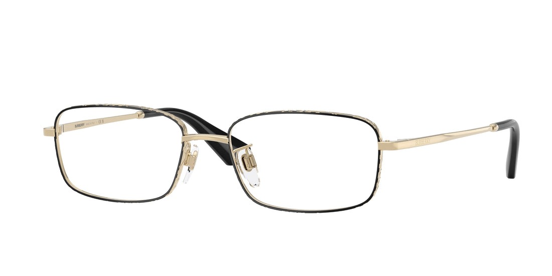 Occhiali da vista burberry be1402d 1326 negro rectangular masculino taglia 55mm - Vista principale