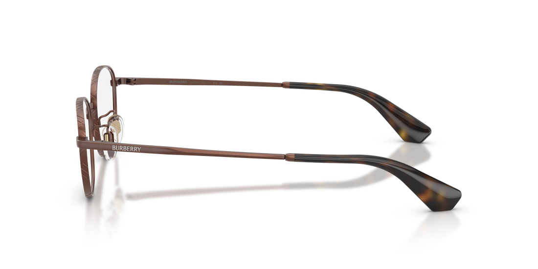 Prescription glasses burberry be1403d 1360 marron pantos femenino size 48mm - Detailed view