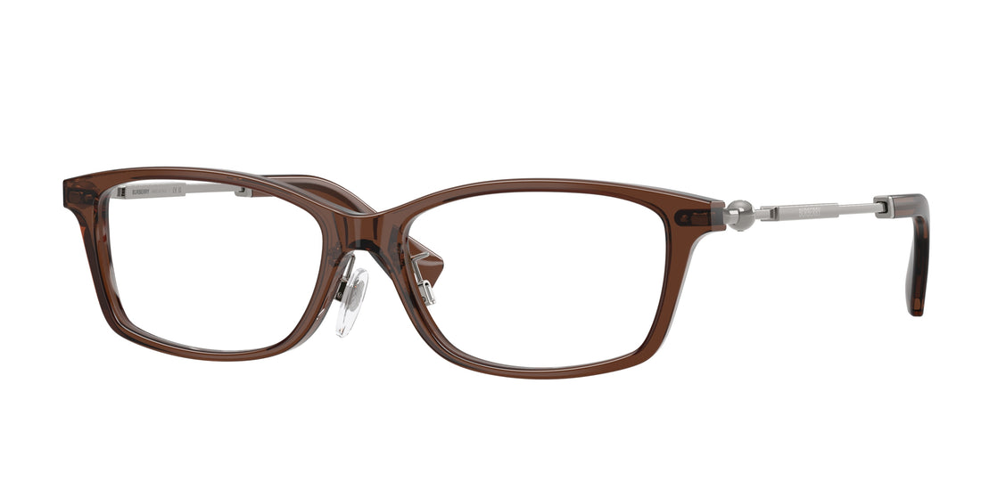 Occhiali da vista burberry be2414d 4245 marron rectangular masculino taglia 55mm - Vista principale