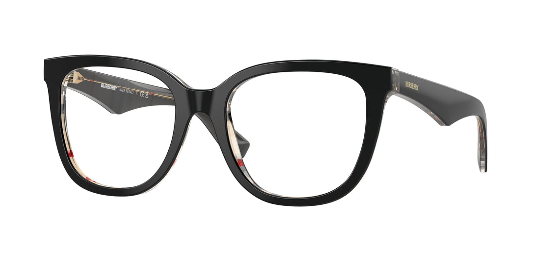 Brillen burberry be2415 4121 negro square femenino größe 53mm - Hauptansicht