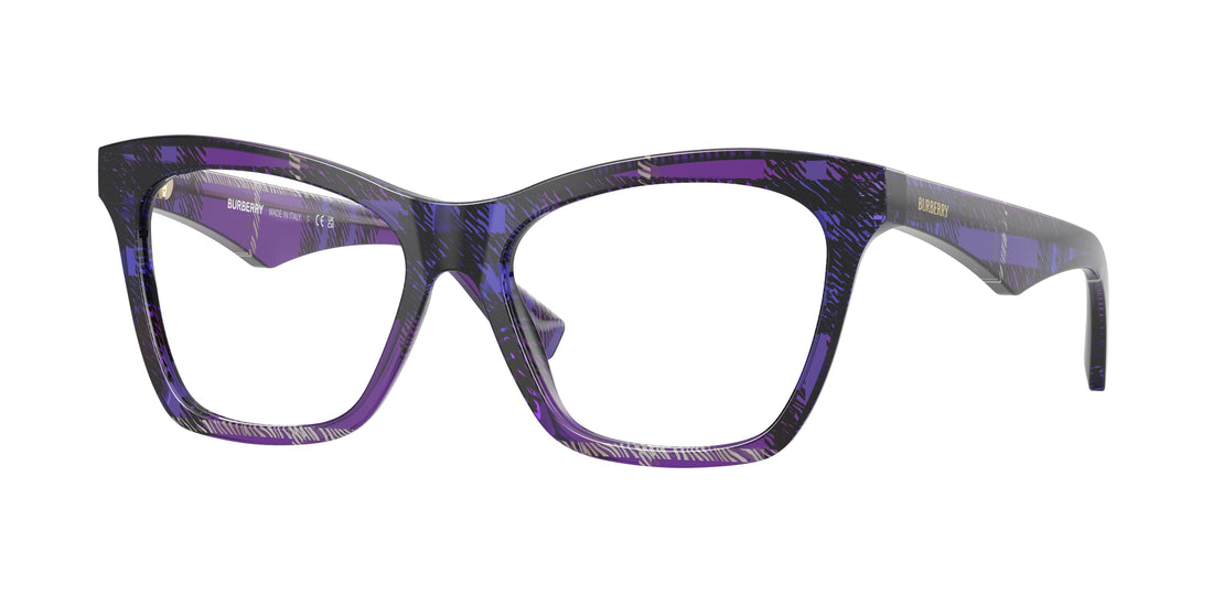 Brillen burberry be2416 4113 violeta cat eye femenino größe 54mm - Hauptansicht