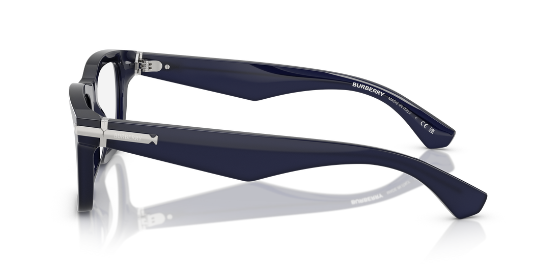 Occhiali da vista burberry be2419 4120 azul rectangular masculino taglia 51mm - Vista dettagliata
