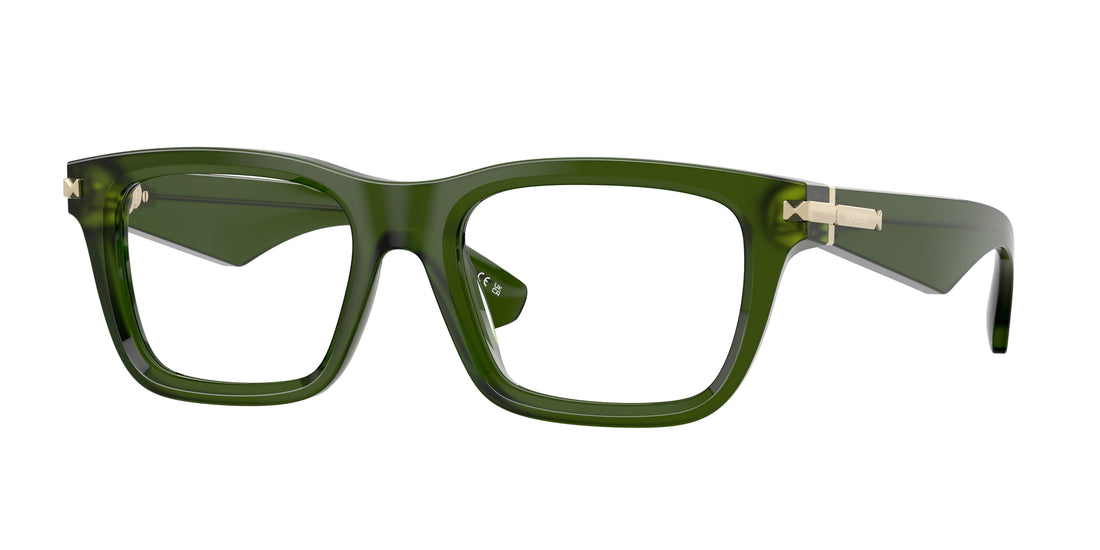 Occhiali da vista burberry be2419 4148 verde rectangular masculino taglia 53mm - Vista principale