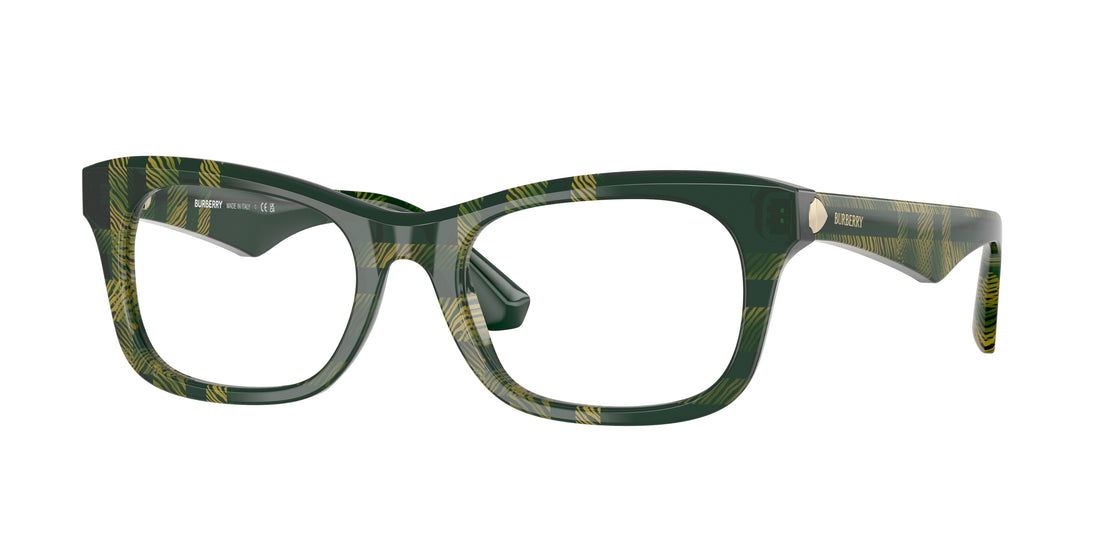 Brillen burberry be2422 4125 verde rectangular femenino größe 52mm - Hauptansicht