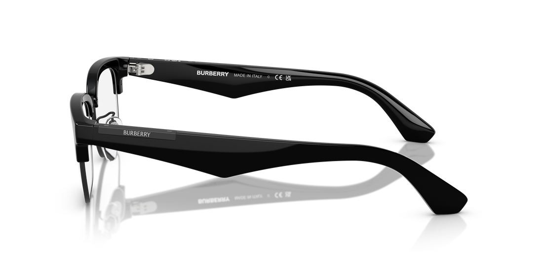 Occhiali da vista burberry be2424d 3001 negro square masculino taglia 54mm - Vista dettagliata