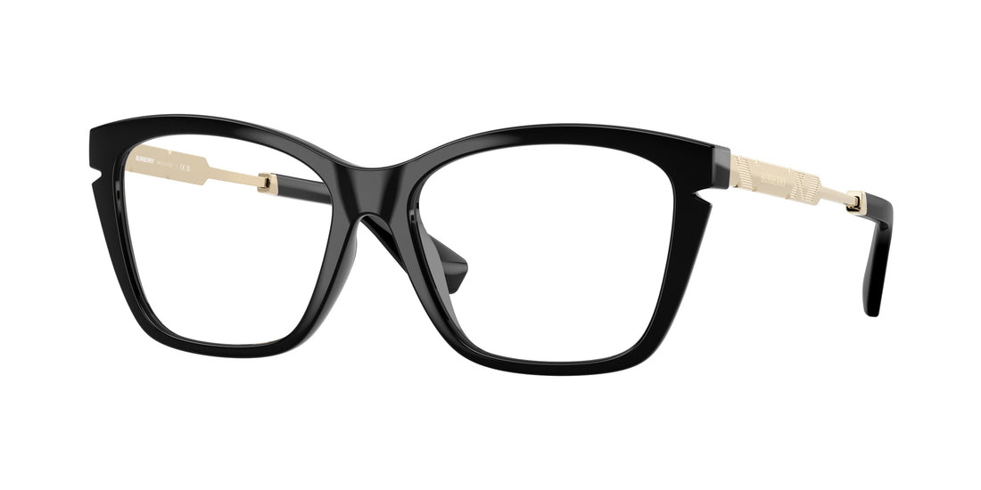 Occhiali da vista burberry be2427u 3001 negro cat eye femenino taglia 52mm - Vista principale