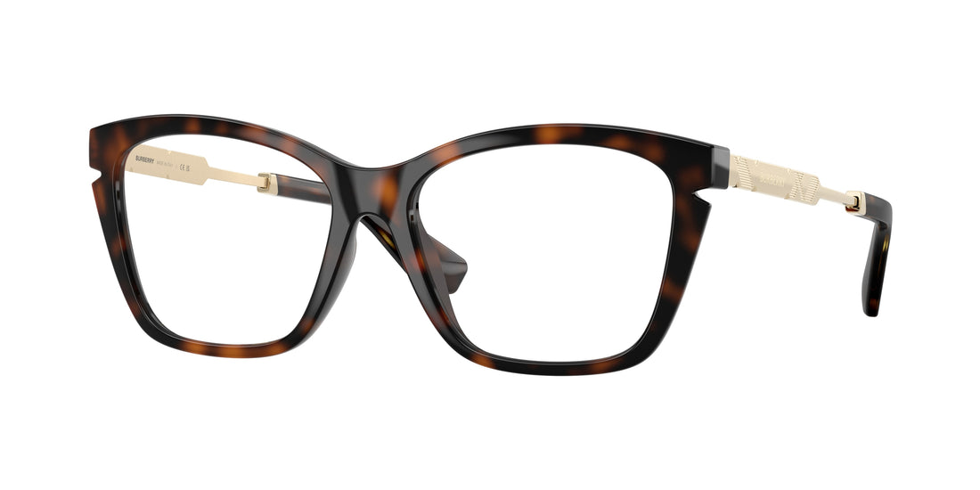 Occhiali da vista burberry be2427u 3002 marron cat eye femenino taglia 54mm - Vista principale