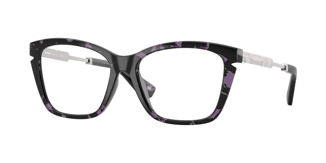 Occhiali da vista burberry be2427u 4159 violeta cat eye femenino taglia 54mm - Vista principale
