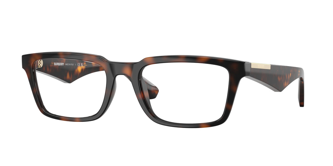 Occhiali da vista burberry be2428u 3002 marron rectangular masculino taglia 54mm - Vista principale