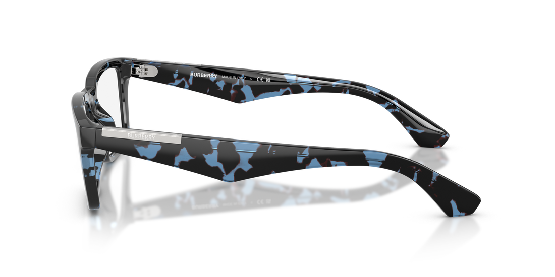 Occhiali da vista burberry be2428u 4111 azul rectangular masculino taglia 52mm - Vista dettagliata