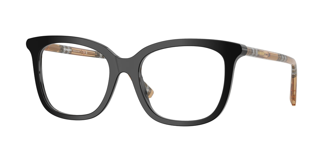 Lunettes de vue burberry be2430 4161 negro square femenino taille 53mm - Vue principale