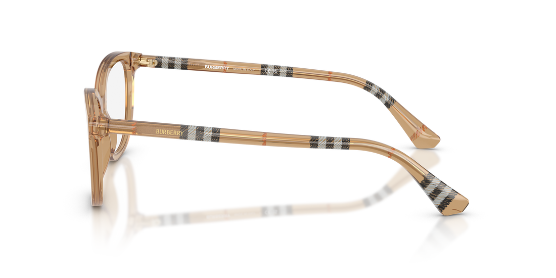 Lunettes de vue burberry be2431 4164 beige cat eye femenino taille 54mm - Vue détaillée