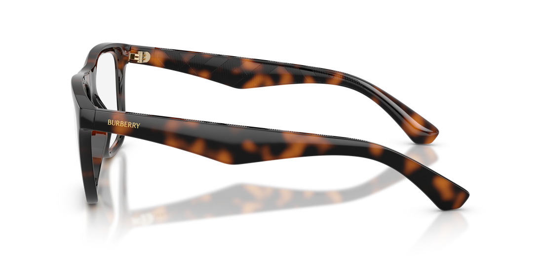 Occhiali da vista burberry be2432u 3002 marron square masculino taglia 53mm - Vista dettagliata