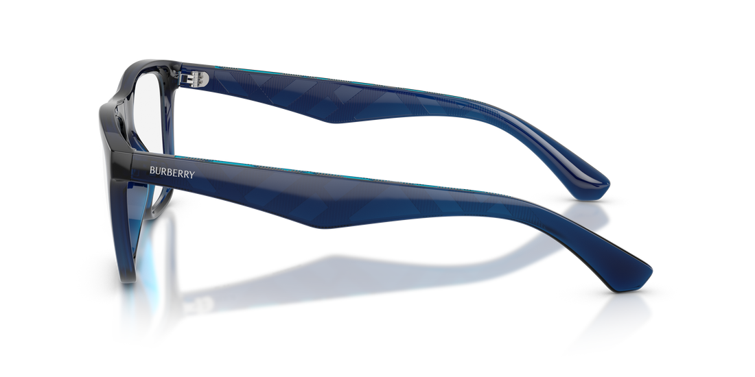 Occhiali da vista burberry be2432u 4110 azul square masculino taglia 53mm - Vista dettagliata