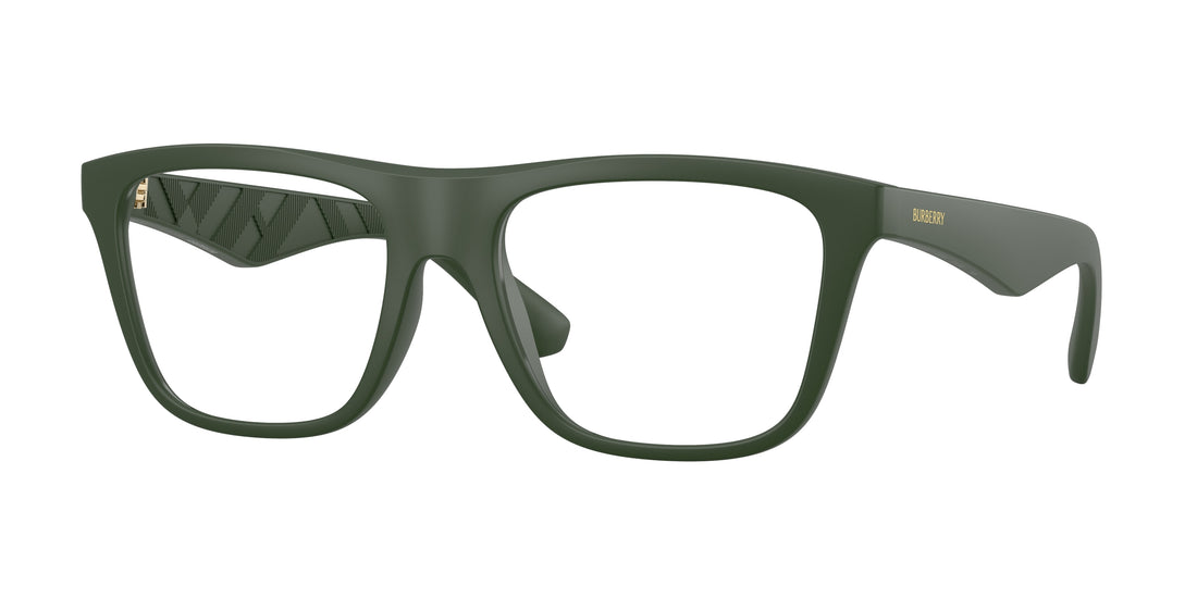 Occhiali da vista burberry be2432u 4170 verde square masculino taglia 55mm - Vista principale