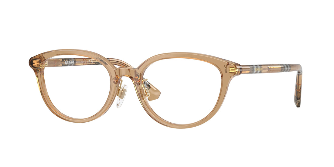 Occhiali da vista burberry be2435d 4164 beige pantos femenino taglia 50mm - Vista principale