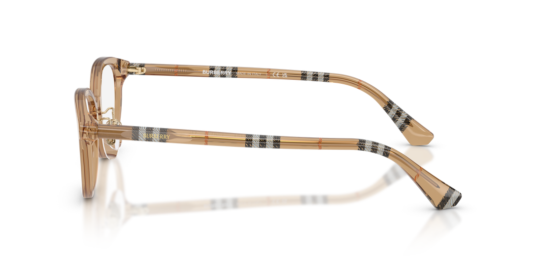 Occhiali da vista burberry be2435d 4164 beige pantos femenino taglia 50mm - Vista dettagliata