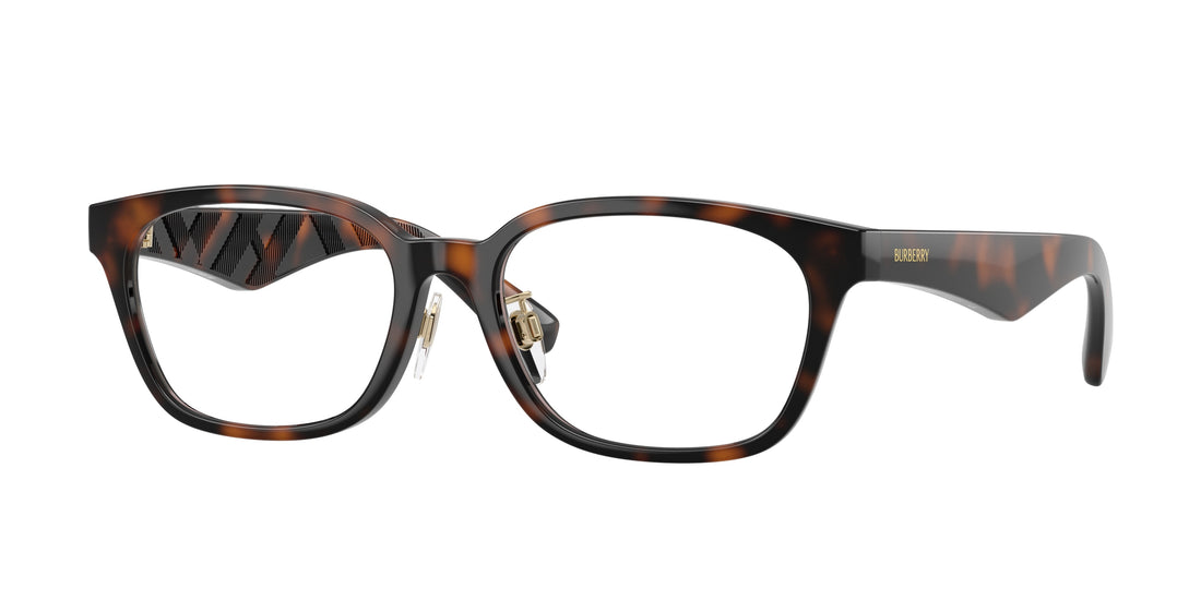 Occhiali da vista burberry be2436d 3002 marron rectangular masculino taglia 53mm - Vista principale
