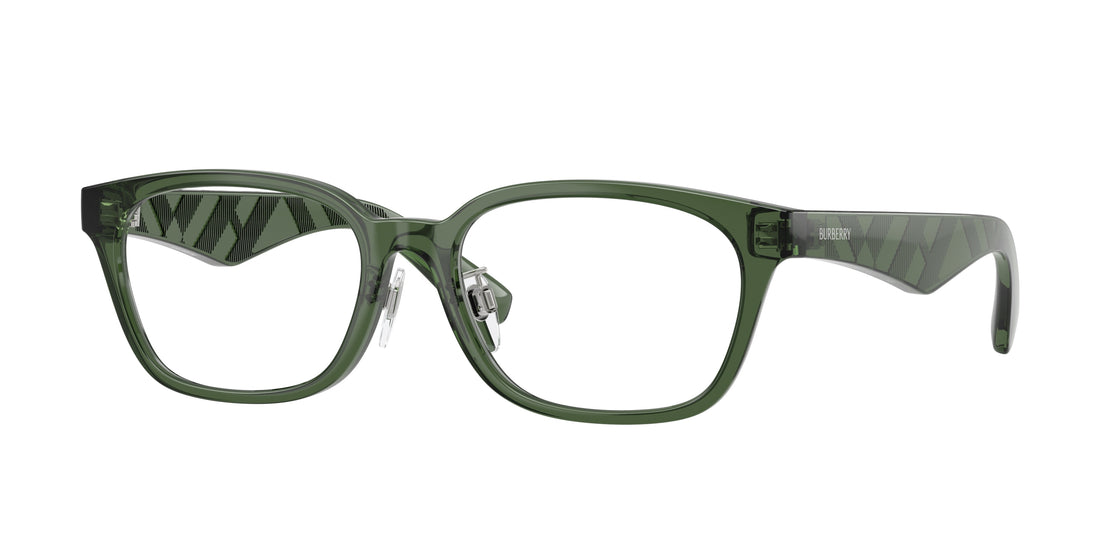 Occhiali da vista burberry be2436d 4174 verde rectangular masculino taglia 53mm - Vista principale