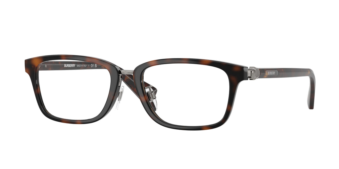 Occhiali da vista burberry be2437d 3002 marron rectangular masculino taglia 53mm - Vista principale