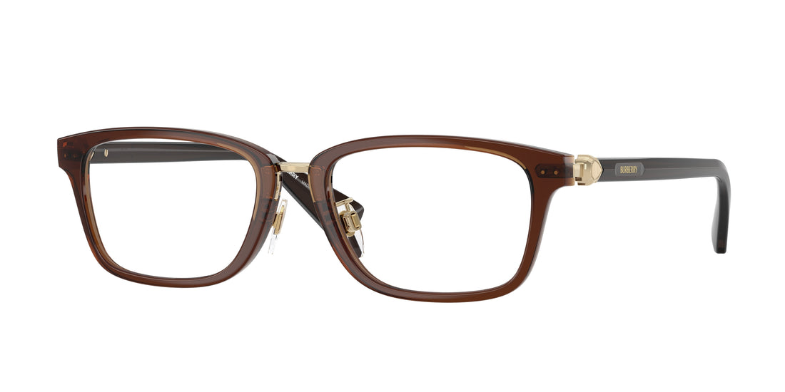 Occhiali da vista burberry be2437d 4116 marron rectangular masculino taglia 53mm - Vista principale