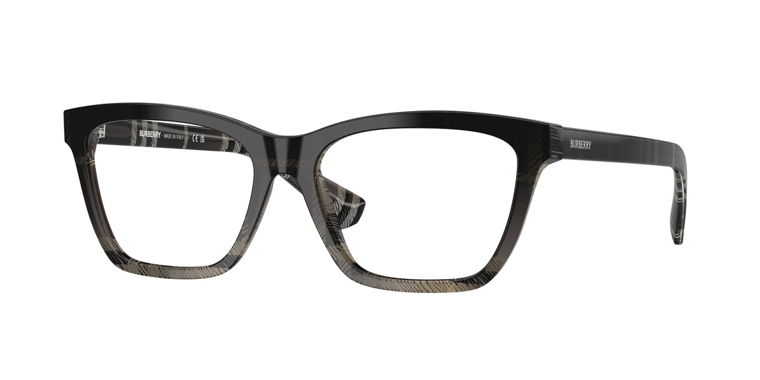 Occhiali da vista burberry be2440 4200 gris rectangular femenino taglia 52mm - Vista principale
