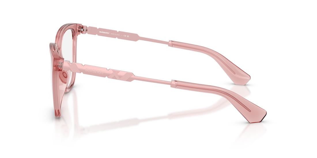 Prescription glasses burberry be2441u 4196 rosa square femenino size 53mm - Detailed view
