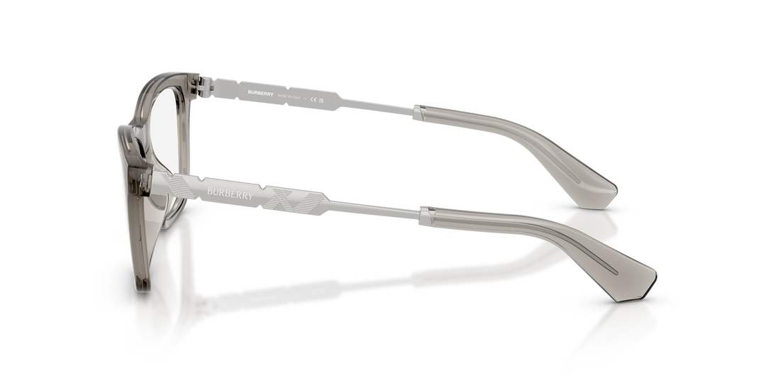 Prescription glasses burberry be2442u 4197 gris rectangular femenino size 52mm - Detailed view