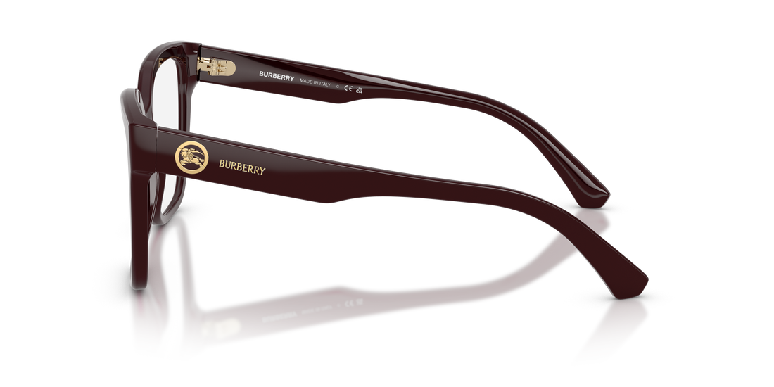 Prescription glasses burberry be2443 4204 rojo square femenino size 51mm - Detailed view