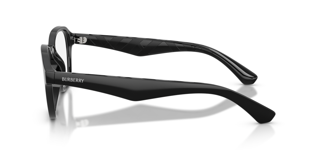 Prescription glasses burberry be2444u 3001 negro pantos masculino size 51mm - Detailed view