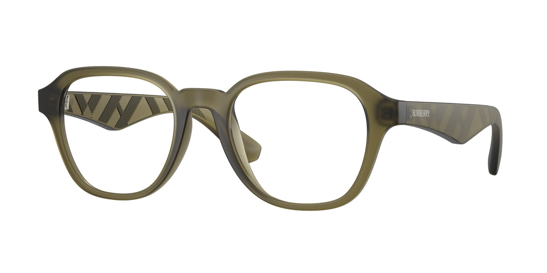 Prescription glasses burberry be2444u 4212 verde pantos masculino size 49mm - Main view