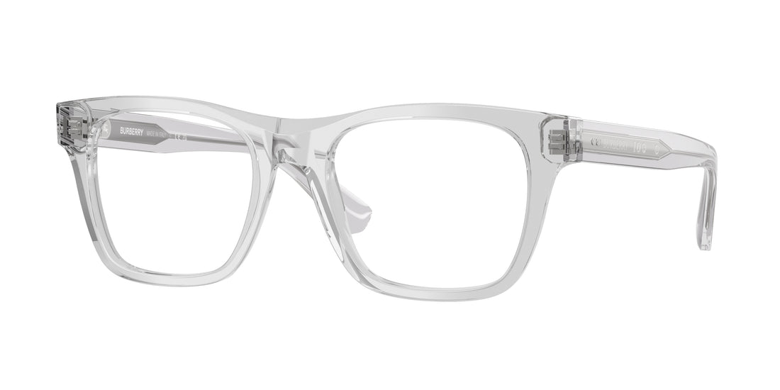 Prescription glasses burberry be2445 4210 gris square masculino size 50mm - Main view