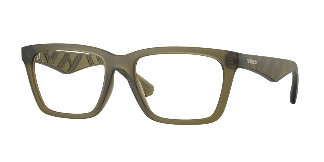 Occhiali da vista burberry be2446u 4212 verde rectangular masculino taglia 53mm - Vista principale