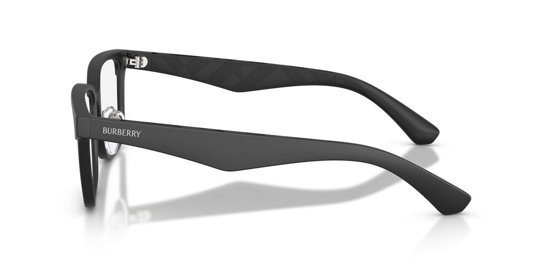 Óculos graduados burberry be2450d 3464 negro square masculino tamanho 56mm - Vista de detalhe