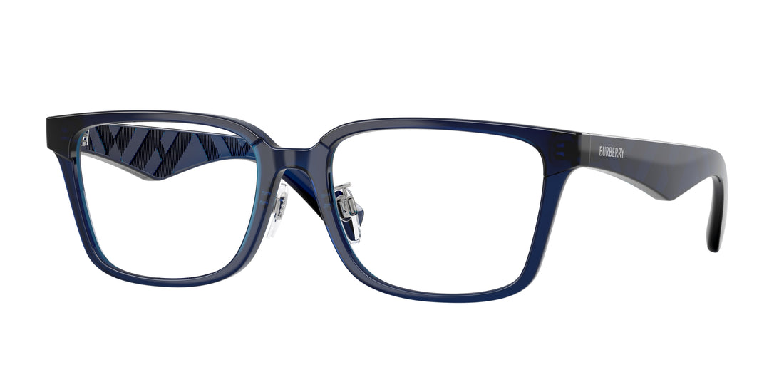 Óculos graduados burberry be2450d 4110 azul square masculino tamanho 56mm - Vista principal