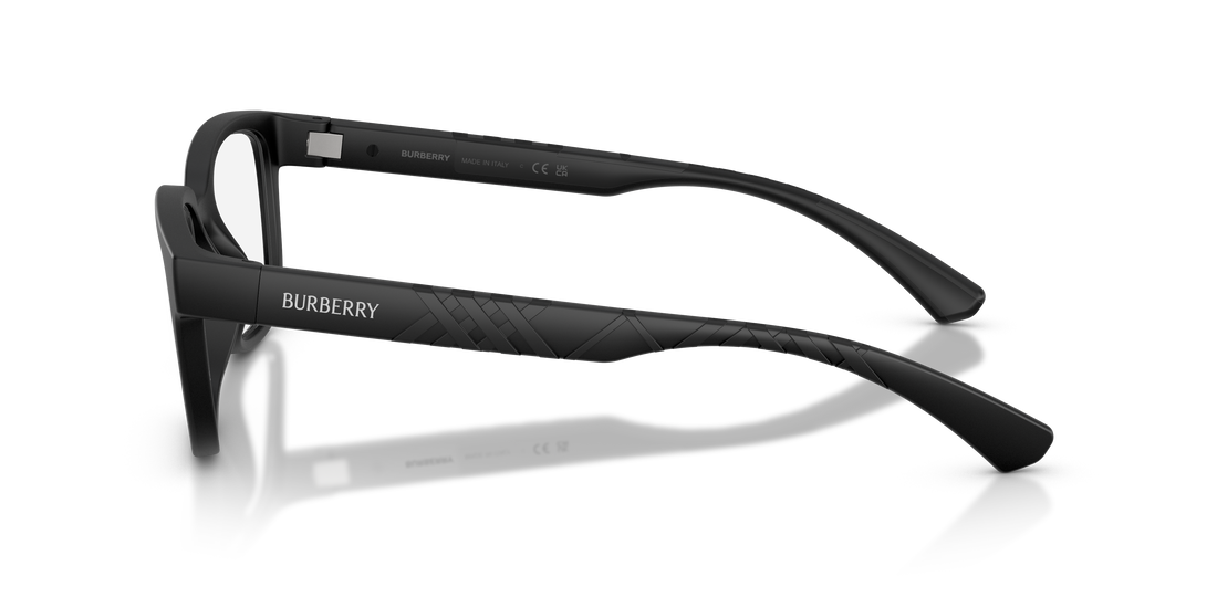 Occhiali da vista burberry be2451u 3464 negro rectangular masculino taglia 54mm - Vista dettagliata