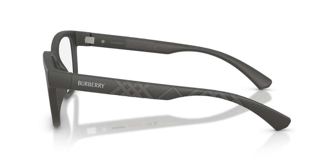 Prescription glasses burberry be2451u 4233 gris rectangular masculino size 52mm - Detailed view